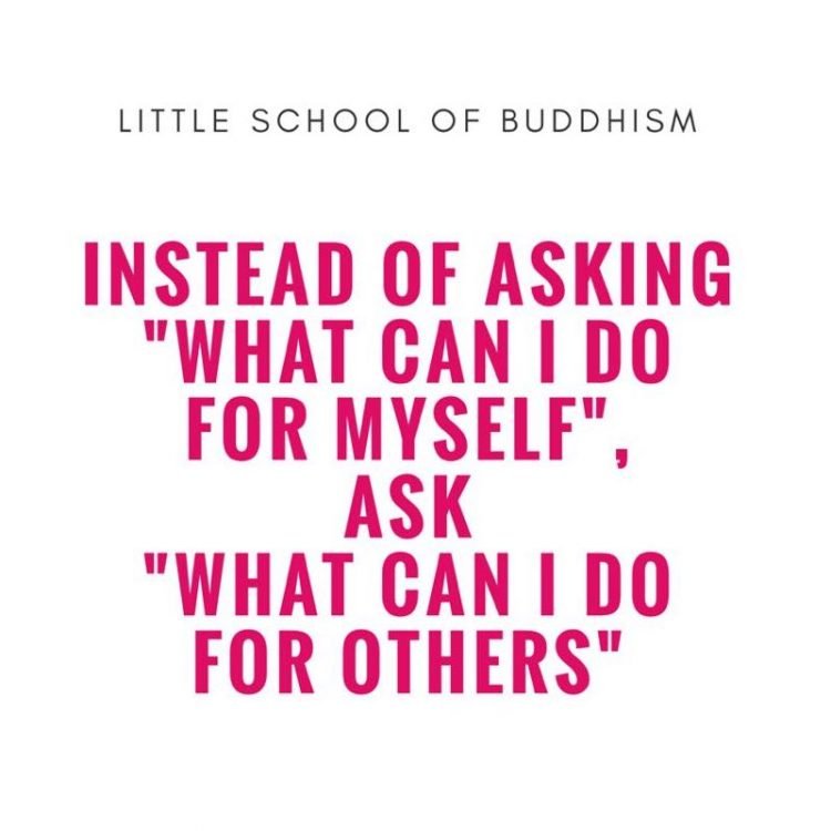 LSOB - True, Long Lasting Happiness Lies In Giving. Instead of Asking What Can I Do For Myself, Ask What Can I Do For Others