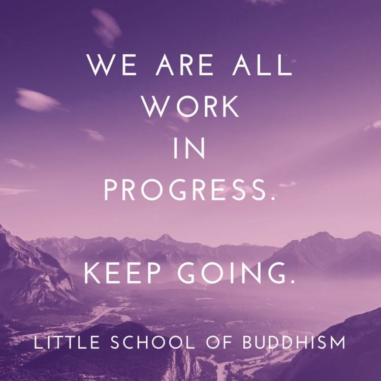 LSOB - We Are All Work In Progress. Keep Going